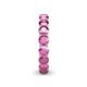 6 - Tiffany 3.80 mm Pink Sapphire Eternity Band 