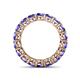 5 - Tiffany 3.80 mm Tanzanite Eternity Band 