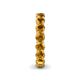6 - Tiffany 3.80 mm Citrine Eternity Band 