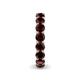 6 - Tiffany 3.80 mm Red Garnet Eternity Band 