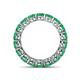 5 - Tiffany 3.80 mm Emerald Eternity Band 