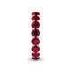 6 - Tiffany 3.80 mm Ruby Eternity Band 