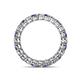 4 - Tiffany 2.80 mm Iolite and Diamond Eternity Band 