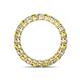 4 - Tiffany 2.80 mm Yellow and White Diamond Eternity Band 