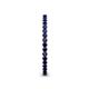 5 - Ellen 1.70 mm Blue Sapphire Eternity Band 