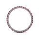 4 - Ellen 1.70 mm Ruby Eternity Band 