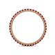 4 - Ellen 1.70 mm Ruby Eternity Band 