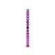 5 - Ellen 1.70 mm Amethyst Eternity Band 