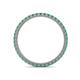 4 - Ellen 1.70 mm Emerald Eternity Band 