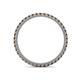 4 - Ellen 1.70 mm Smoky Quartz Eternity Band 