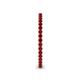 5 - Ellen 1.70 mm Ruby Eternity Band 