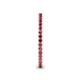 5 - Ellen 1.70 mm Rhodolite Garnet Eternity Band 