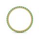 4 - Ellen 1.70 mm Emerald Eternity Band 