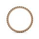 4 - Ellen 1.70 mm Smoky Quartz Eternity Band 