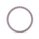 4 - Ellen 1.70 mm Pink Sapphire Eternity Band 