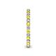 6 - Tiffany 2.00 mm Yellow Sapphire and Diamond Eternity Band 