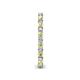 6 - Tiffany 2.00 mm Peridot and Diamond Eternity Band 