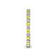 5 - Tiffany 2.00 mm Yellow Sapphire and Diamond Eternity Band 