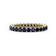 1 - Tiffany 2.40 mm Blue Sapphire Eternity Band 