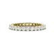1 - Tiffany 2.40 mm White Sapphire Eternity Band 