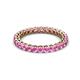 2 - Tiffany 2.40 mm Pink Sapphire Eternity Band 