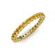 3 - Tiffany 2.40 mm Citrine Eternity Band 