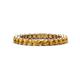 1 - Tiffany 2.40 mm Citrine Eternity Band 