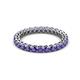 2 - Tiffany 2.40 mm Iolite Eternity Band 