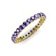3 - Tiffany 2.40 mm Iolite Eternity Band 