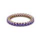 2 - Tiffany 2.40 mm Iolite Eternity Band 