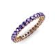 3 - Tiffany 2.40 mm Iolite Eternity Band 