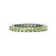 1 - Tiffany 2.40 mm Peridot Eternity Band 