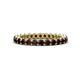 1 - Tiffany 2.40 mm Red Garnet Eternity Band 