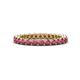 1 - Tiffany 2.40 mm Rhodolite Garnet Eternity Band 