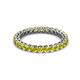 2 - Tiffany 2.40 mm Yellow Diamond Eternity Band 