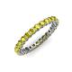 3 - Tiffany 2.40 mm Yellow Diamond Eternity Band 