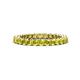 1 - Tiffany 2.40 mm Yellow Diamond Eternity Band 