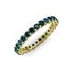 3 - Tiffany 2.40 mm London Blue Topaz Eternity Band 