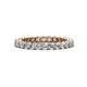 1 - Tiffany 2.40 mm Diamond Eternity Band 