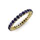 3 - Tiffany 2.40 mm Blue Sapphire Eternity Band 