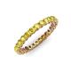 3 - Tiffany 2.40 mm Yellow Sapphire Eternity Band 