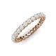 3 - Tiffany 2.40 mm White Sapphire Eternity Band 
