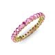3 - Tiffany 2.40 mm Pink Sapphire Eternity Band 
