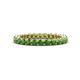 1 - Tiffany 2.40 mm Green Garnet Eternity Band 