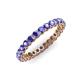 3 - Tiffany 2.40 mm Tanzanite Eternity Band 