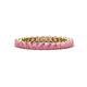 1 - Tiffany 2.40 mm Pink Tourmaline Eternity Band 