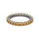 2 - Tiffany 2.40 mm Citrine Eternity Band 
