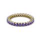 2 - Tiffany 2.40 mm Iolite Eternity Band 
