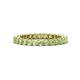 1 - Tiffany 2.40 mm Peridot Eternity Band 