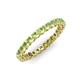 3 - Tiffany 2.40 mm Peridot Eternity Band 